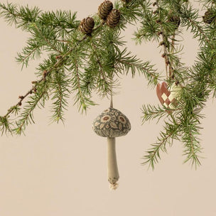 Maileg Mushroom Ornament Green