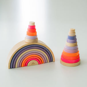 Grimm's Small Conical Tower | Neon Pink | Conscious Craft