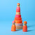 Grimm's Small Conical Tower | Neon Pink | Conscious Craft