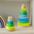 Grimm's Conical Tower Neon Green | Conscious Craft