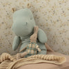 Safari Friends | Medium Hippo Blue Grey
