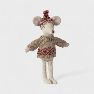 Maileg Knitted Sweater & Hat | Mum Mouse