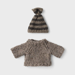 Maileg Knitted Sweater & Hat | Brother Mouse