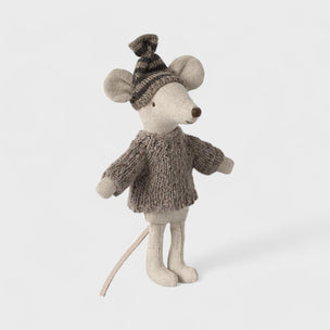 Maileg Knitted Sweater & Hat | Brother Mouse