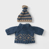 Maileg Knitted Sweater & Hat | Dad Mouse