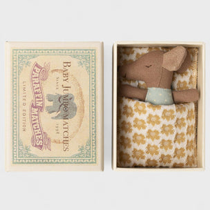 Maileg Baby Mouse in matchbox