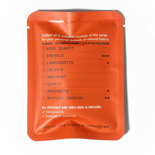 Orange packaging with Crystal Bling Bag on a white background