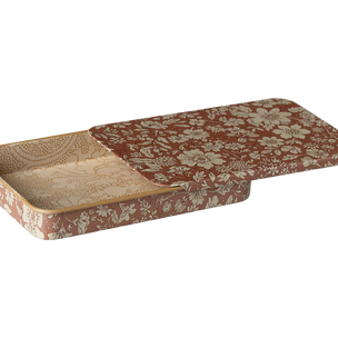 Metal box with sliding lid | Heather