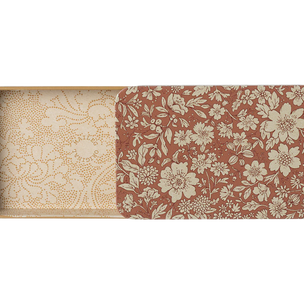 Metal box with sliding lid | Heather