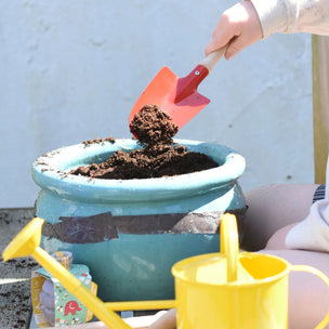 Glückskäfer Metal Shovel Round | Red