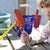 Glückskäfer Metal Shovel Round | Red