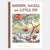 Book cover of 'Woody, Hazel and Little Pip' by Elsa Beskow with children and animals in a forest setting.