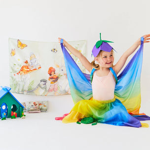 fairy dressed up in sarah's silks 