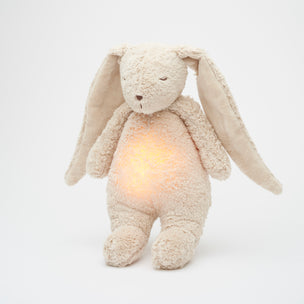 Moonie Organic Humming Bunny for Newborns | Sand