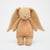Moonie Organic Humming Bunny for Newborns | Cappuccino