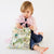 Boy with silk Winnie the pooh pillow case