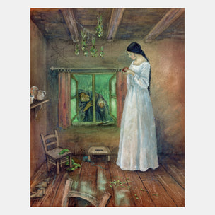 illustration of snow white
