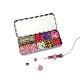 Love & Hearts Bracelet Bead Kit | Conscious Craft