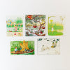 Elsa Beskow mini print silk