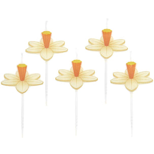 Daffodil Flower Birthday Candles | Conscious Craft