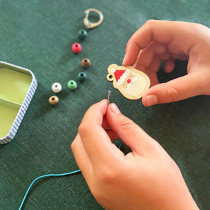 Cotton Twist | Make Your Own Santa Keyring