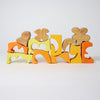 Grimm's wooden yellow puzzle 