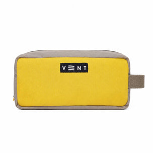 Cosmetics/Stationery Bag - Recycled Ocean Plastic - Yellow