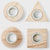 Mini Wooden Candle Holder | Geometric Shapes