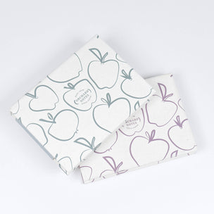 Organic Apple Paper Sticky Notes Pad – Green – Orchard