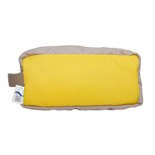 Cosmetics/Stationery Bag - Recycled Ocean Plastic - Yellow