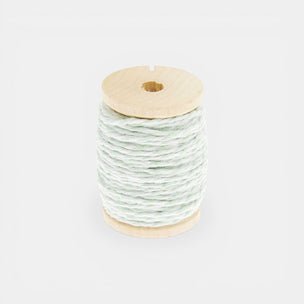 Cotton twineMinte/white