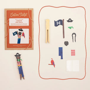 Mini Craft Kit | Make Your Own Pirate Peg Doll