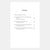 Table of contents page with black text on a white background