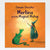Book cover of 'Merlina and the Magical Mishap' with a witch and green creature on an orange background.