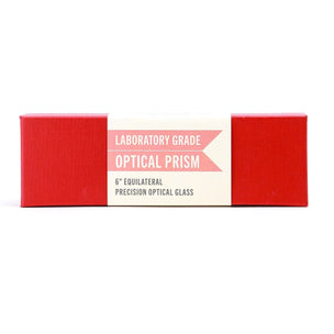 Laboratory Glass Prism - 6"