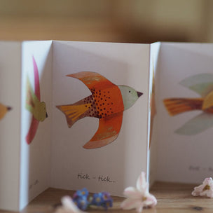 Birdsong - Concertina Card
