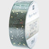 Roll of decorative tape with nature-themed design on a white background