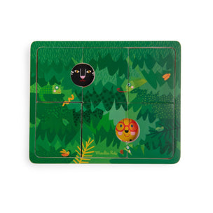 Moulin Roty Les Toupitis 3-Level puzzle | Conscious Craft