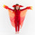 Sarah's Silks | Red Dinosaur Wings