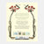 Bookback with illustrations of flowers and text on a light yellow background