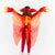 Sarah's Silks | Red Dinosaur Wings