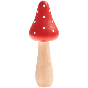 Rico Design Wooden Mushroom Red | Conscious Craft