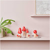 Rico Design Wooden Mushroom Dark Red | Conscious Craft