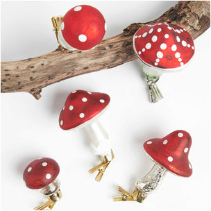 Rico Design Fly Agaric Glass Clip Pointed | Conscious Craft