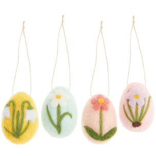 Rico Design Hanging Felt Easter Eggs