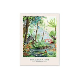 Moulin Roty The Wild River Poster | Conscious Craft