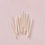 Knot & Bow Hand Dipped Ivory Beeswax Party Candles 