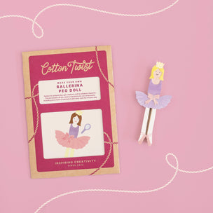 Ballerina peg doll