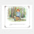Illustration of a child in a forest with text 'I'm the King of Blueberry Land and I'll show you where they grow'.