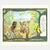 Illustration of butterfly children playing in a garden with text on a white background